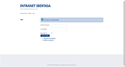 Desktop Screenshot of intranet2.ibertasa.com